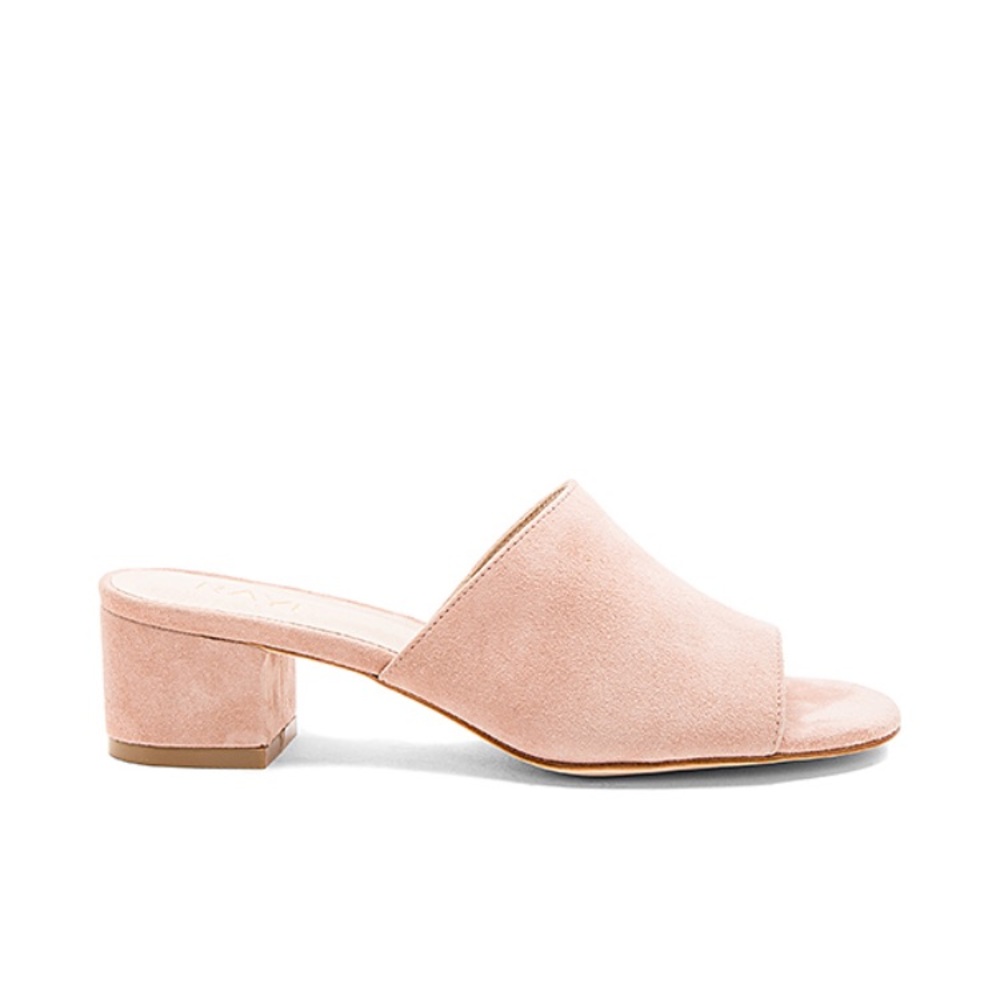 Raye Cara Mule in Nude/Pink